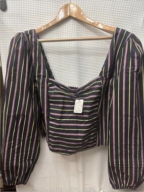 NWT Women’s Free People Sunshine in Sicily Top Sz Large